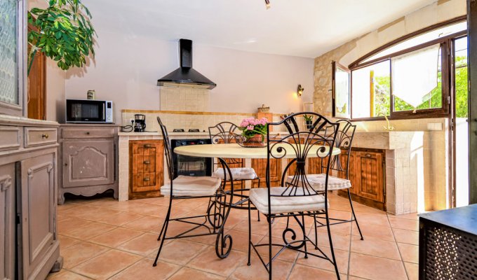 Rental in Provence Charming Villa in Boulbon with Swimming Pool
