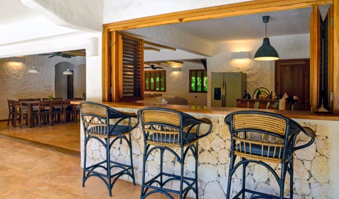 Dominican Republic Luxury Villa Las Terrenas on the Beach of Playa Coson