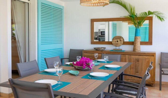 Saint-Martin Orient Bay Beachfront Apartment rentals with Pool 