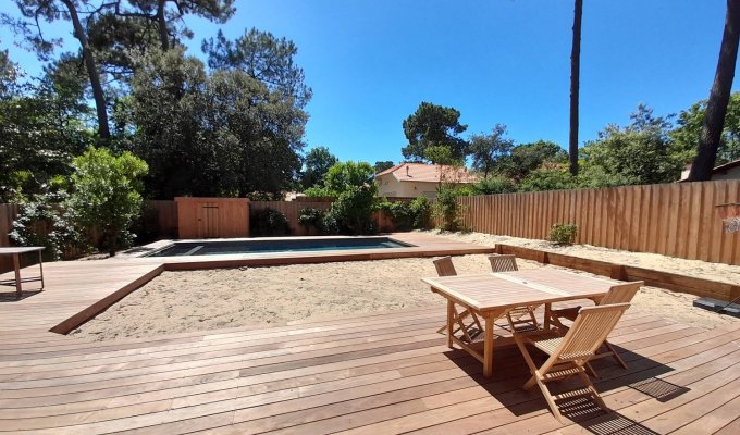 Arcachon villa rental private pool near beaches and sea