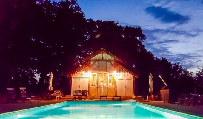 Landes holiday house rental pool