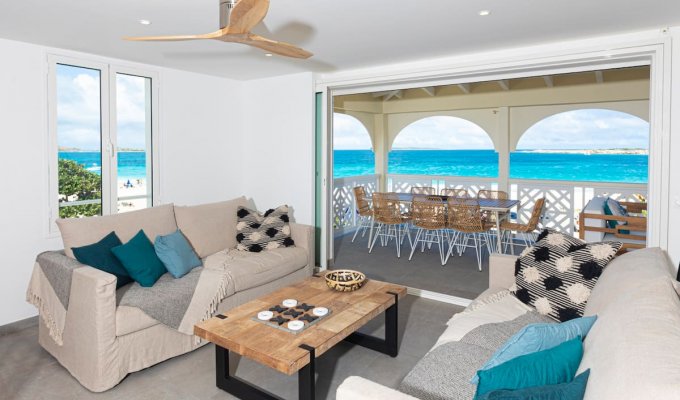 Saint-Martin Orient Bay Beachfront Apartment rentals with Pool 