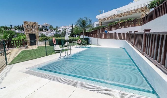 Communal heated pool