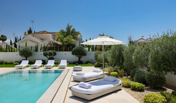 12 guest luxury villa Marbella