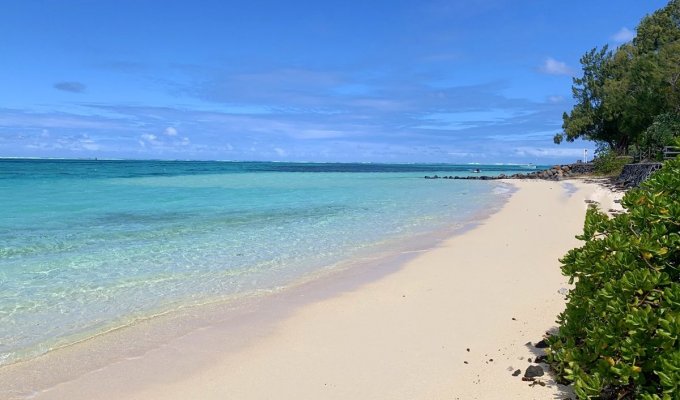 Beachfront Mauritius Villa rentals in Pointe d'Esny south coast  