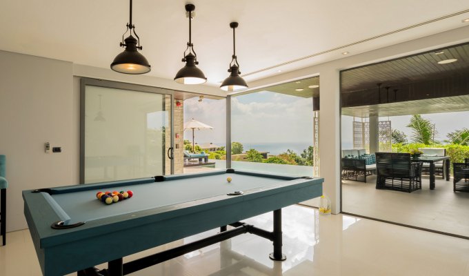 Seaview Phuket Kamala Beach luxury villa rental with staff & chef SHA+