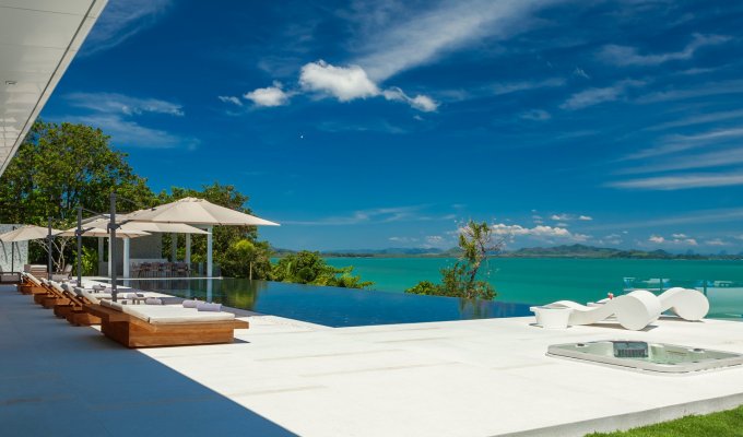 Seaview Phuket luxury villa rental with staff & chef SHA+ in Cape Yamu