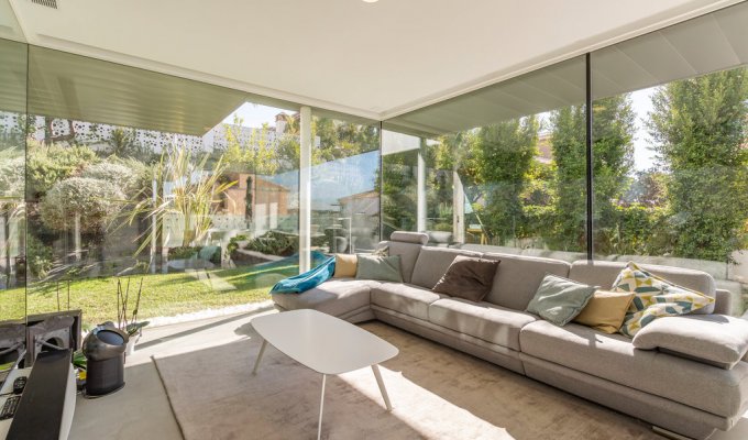 Main living room open to garden