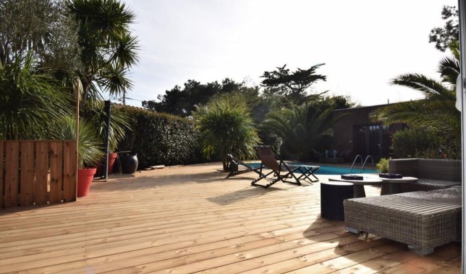 Cap Ferret villa rental pool