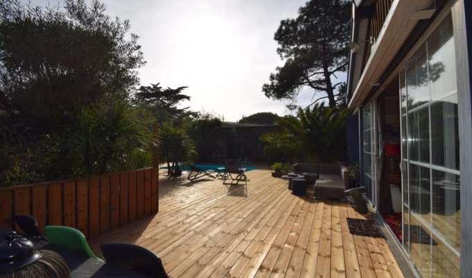 Cap Ferret villa rental pool