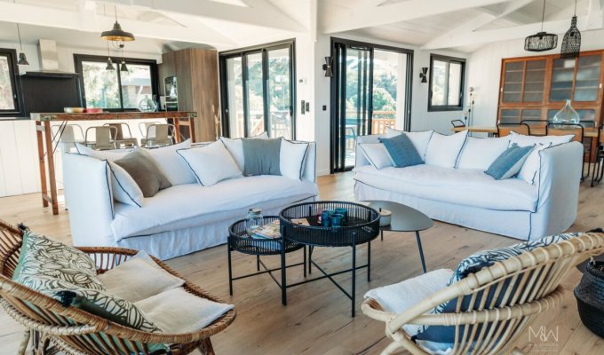Cap Ferret luxury villa rental pool