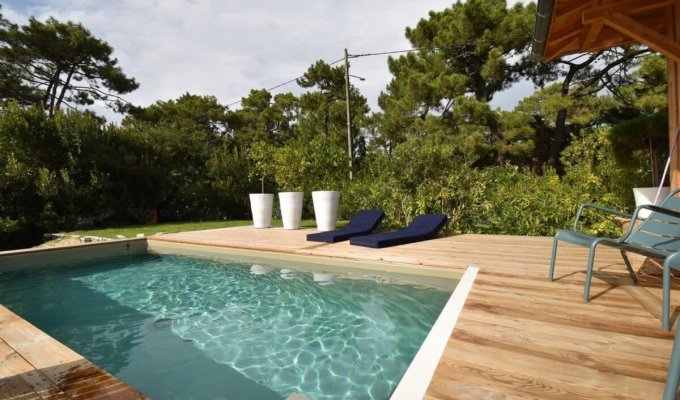 Cap Ferret villa rental pool