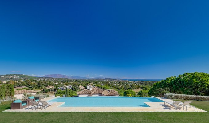 Panorama from the pool