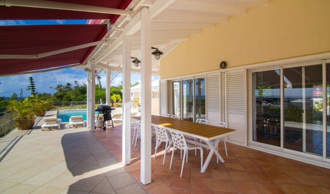 Saint-Martin Terres Basses Villa Vacation Rentals  with private pool close to Plum Bay Beach