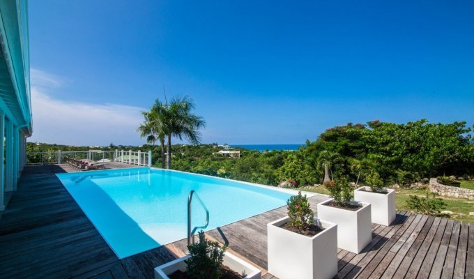 St Martin Terres Basses Villa rentals with private pool close to Plum Bay beach