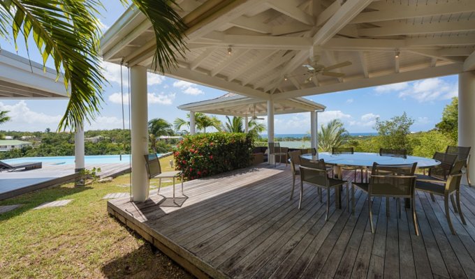 Saint-Martin Terres Basses Villa Rentals with private Pool close to Long Bay beach