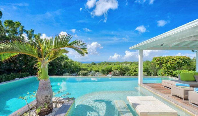 St Martin Terres Basses Villa rentals private pool close to beaches