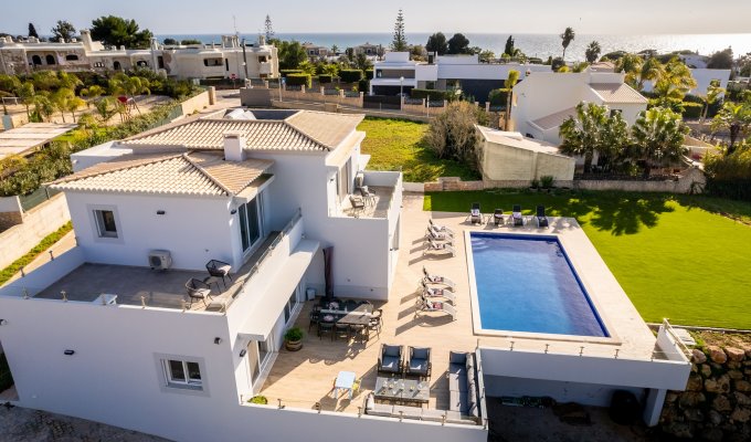 Algarve Luxury Villa Holiday Rental Carvoeiro with heated pool and is 1km from the beach