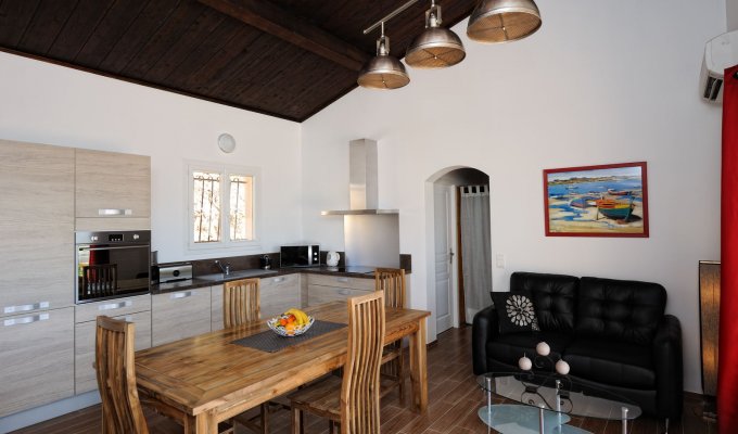 Corsica villa rental ith pool Figari