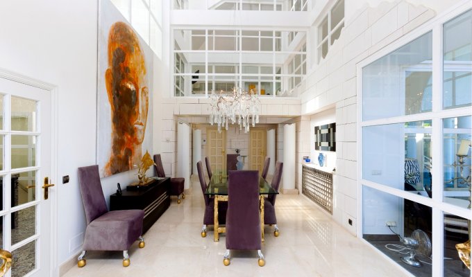 Glazed hallway