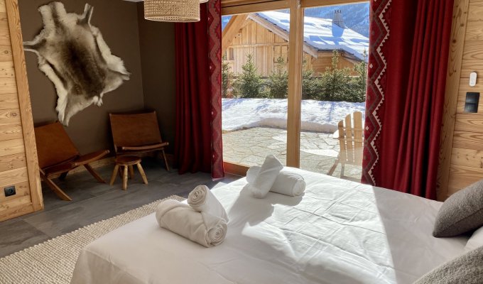 Serre Chevalier Luxury Chalet Rentals sauna jacuzzi and concierge services Southern Alps