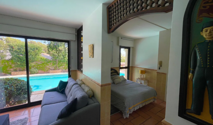 Villa rental Cassis Cote de Marseille private pool and sea view