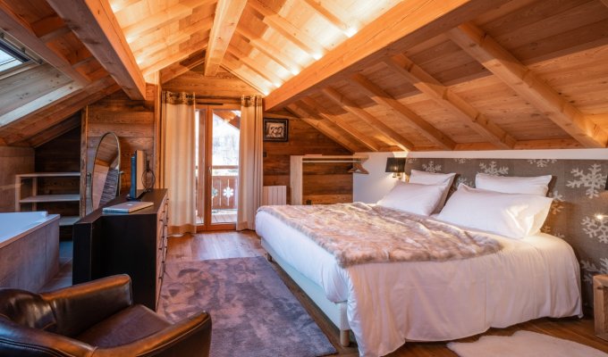 Serre Chevalier Luxury Chalet Rental with spa and sauna