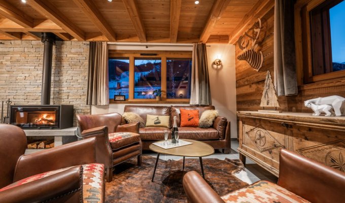 Serre Chevalier Luxury Chalet Rental with spa and sauna