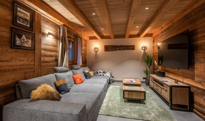 Serre Chevalier Luxury Chalet Rental with spa and sauna