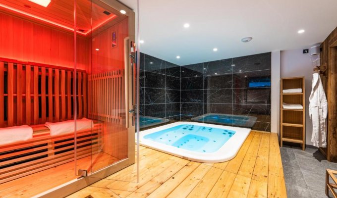 Serre Chevalier Luxury Chalet Rental with spa and sauna