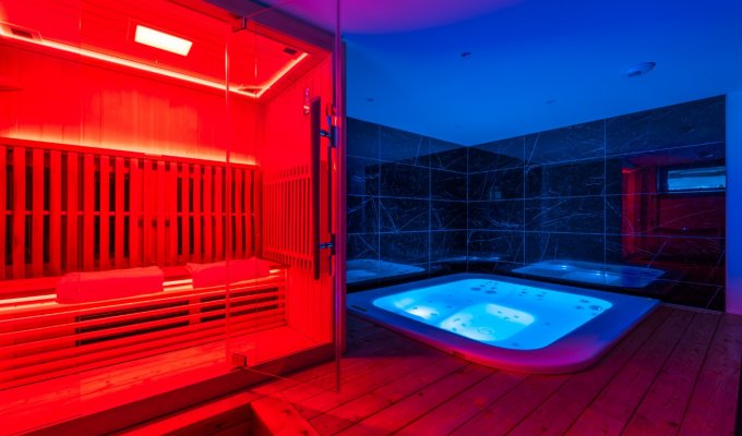 Serre Chevalier Luxury Chalet Rental with spa and sauna