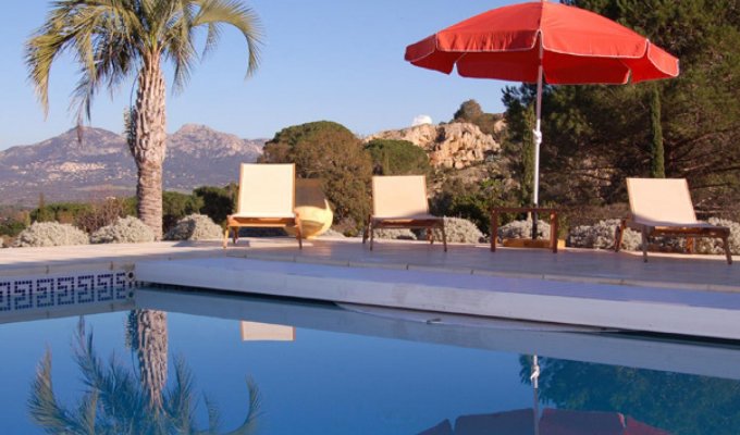 Calvi Corsica villa rental with private pool