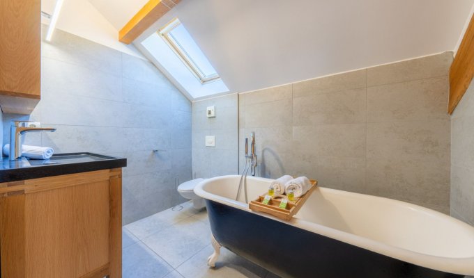Serre Chevalier Luxury Chalet Rental near the slopes with spa sauna and concierge service