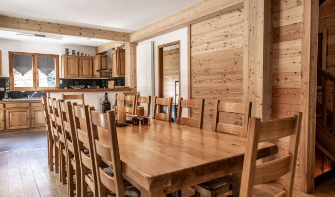 Serre Chevalier Luxury Chalet Rental near the slopes with spa sauna and concierge service