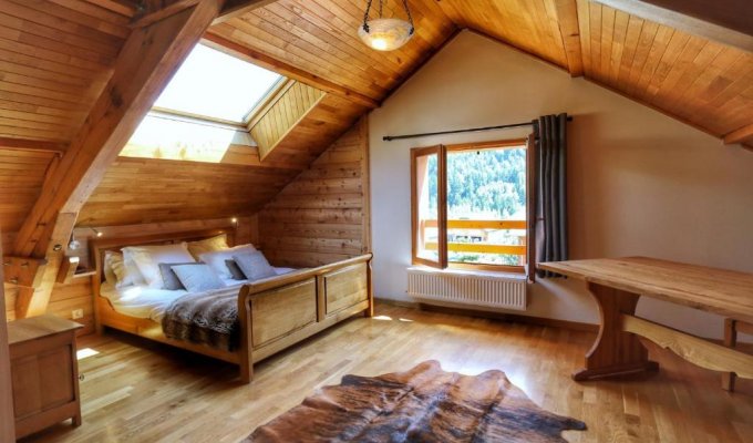 Serre Chevalier Luxury Chalet Rental near the slopes with spa sauna and concierge service