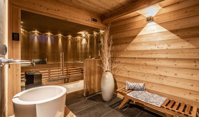 Serre Chevalier Luxury Chalet Rental near the slopes with sauna and concierge service