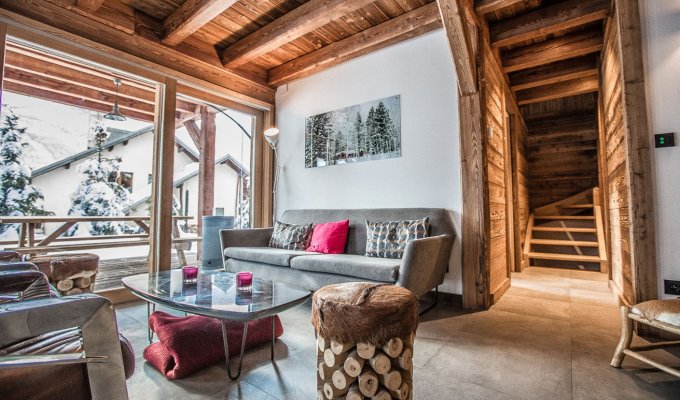 Serre Chevalier Luxury Chalet Rental near the slopes with indoor swimming pool sauna and concierge services