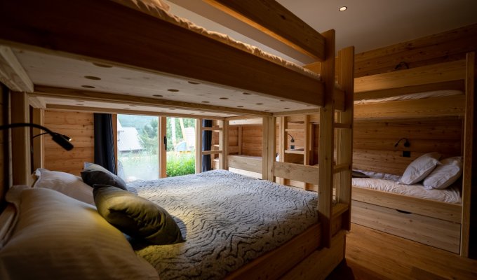 Luxury Chalet Rental Serre Chevalier sauna and concierge services Southern Alps