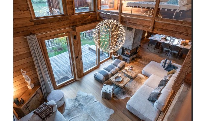 Serre Chevalier Luxury Chalet Rental near the slopes with indoor swimming pool sauna and concierge services