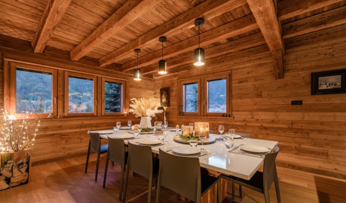 Serre Chevalier Luxury Chalet Rental near the slopes with indoor swimming pool sauna and concierge services