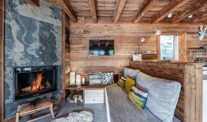 Serre Chevalier Luxury Chalet Rental near the slopes with indoor swimming pool sauna and concierge services