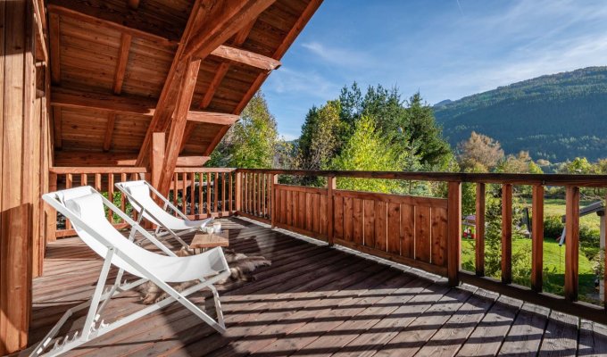 Serre Chevalier Luxury Chalet Rental near the slopes with indoor swimming pool sauna and concierge services