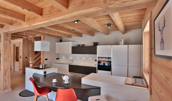 Serre Chevalier Luxury Chalet Rental near the slopes with spa sauna and concierge services