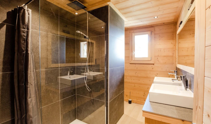 Luxury Chalet Rental Montgenèvre Foot of the slopes Southern Alps sauna