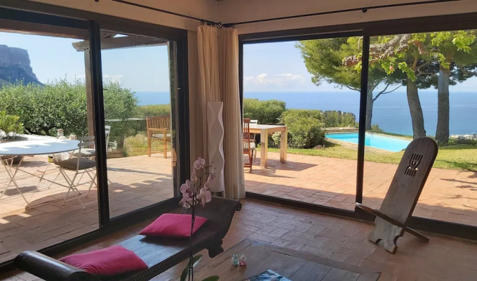 Cassis Provence seaside villa rental with private pool