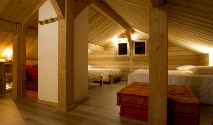 Serre Chevalier Luxury Chalet Rental near the slopes with spa and concierge service