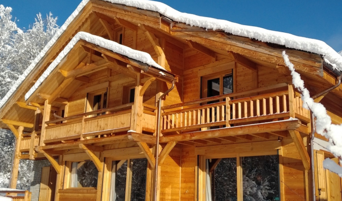 Serre Chevalier Luxury Chalet Rental near the slopes with spa and concierge service