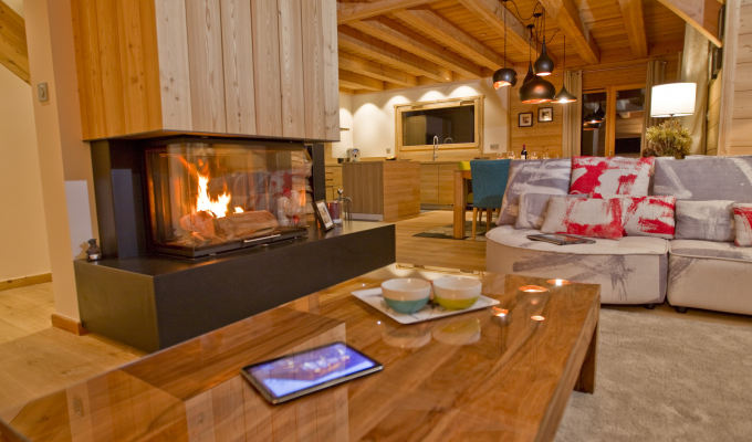 Serre Chevalier Luxury Chalet Rental near the slopes with spa and concierge service