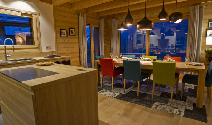 Serre Chevalier Luxury Chalet Rental near the slopes with spa and concierge service