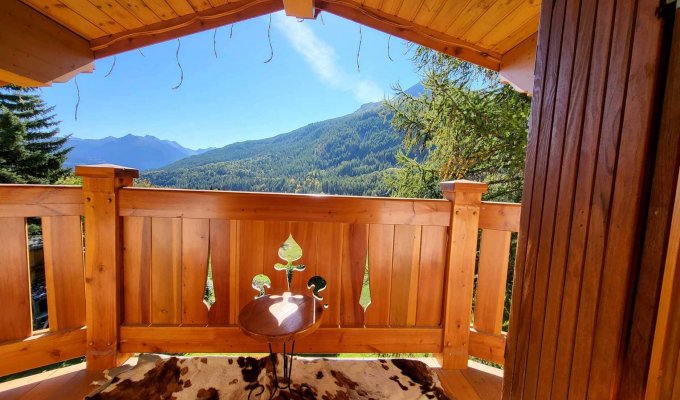 Serre Chevalier Luxury Chalet Rental near the slopes with Nordic bath